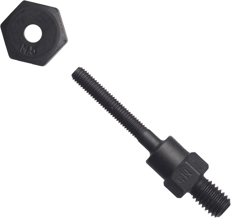 CORWIN Store M5 Extended Rivet Nut Gun Mandrels and Nosepiece Set, Specifically Designed for Installing Pre-bulbed Rivet Nuts and Similar Threaded Inserts Multi Grip - Image 1